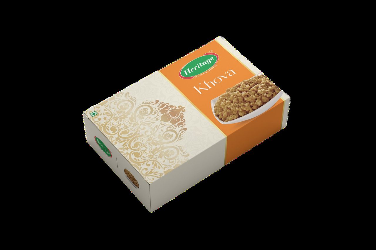 Heritage Foods Kova Sweets packaging — 1 of 2