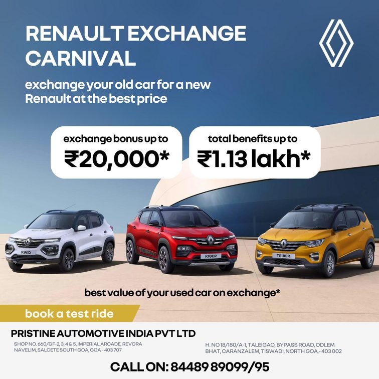 Renault Goa campaign creative — 7 of 7